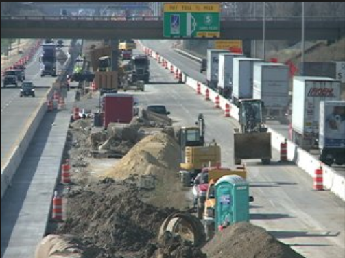 Jane Addams Memorial Tollway Reconstruction