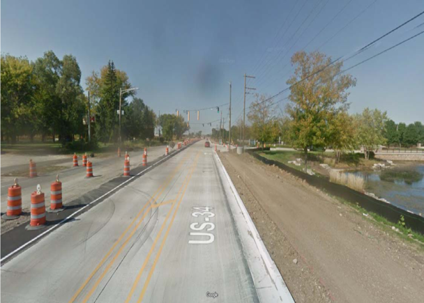 IDOT District Three, Phase III, US 34 from Plano to Eldamain Road Reconstruction