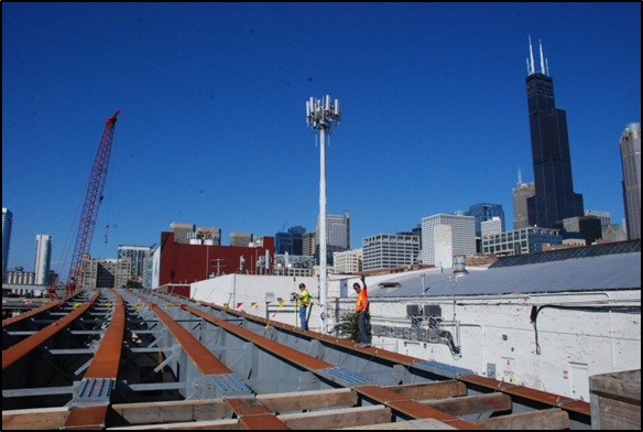 Flyover North to West I-290, Phase III Construction Inspection